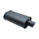 Streetpower Flat Black Muffler  #1154