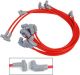 MSD 8.5 mm Super Conductor Spark Plug Wire Set 31229