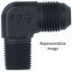 Fragola AN to NPT 90° Aluminum Adapter 482211-BL
