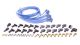 Moroso Blue Max Spiral Core Universal Wire Set 73225