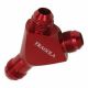 Fragola Billet Flare to Flare Y-Fitting 900607-RD (representation)