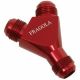 Fragola Billet Flare to Flare Y-Fitting 900610-RD (representation)