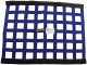 Allstar Window Net, SFI 27.1, 1 in Webbing, 18 x 24 in Rectangle, Blue