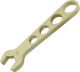Allstar AN Wrench, Single End, -10 AN Gold Anodized