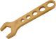 Allstar AN Wrench, Single End, -16 AN, Aluminum, Gold Anodized