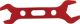 Allstar Double Ended Aluminum Wrench -12 AN x -16 AN Red