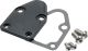 SB Chevy Fuel Pump Billet Block-Off Plate Black