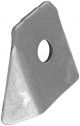 Mild Steel Body Brace Tab Flat Mount, ALL60024