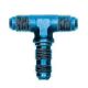 Aeroquip Aluminum Bulkhead On-The-Side Tee -04 