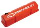 Proform Chevy small block Orange Die-Cast Aluminum Slant-Edge Valve Covers 141-924