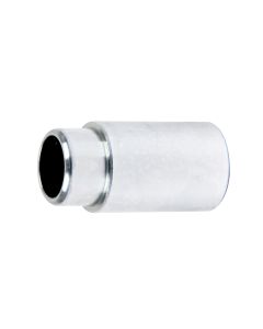 Reducer Spacer 5/8" OD x 1/2" ID, 1-1/4" Thick, Aluminum, Pair