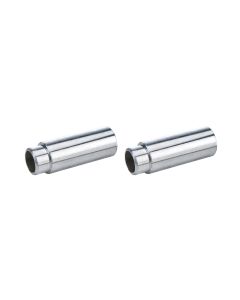 Reducer Spacer 5/8" OD x 1/2" ID, 1-3/4" Thick, Aluminum, Pair 